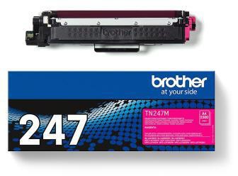 BROTHER Toner Brother Originalzubehör TN-247M ca. 2.300 Seiten magenta