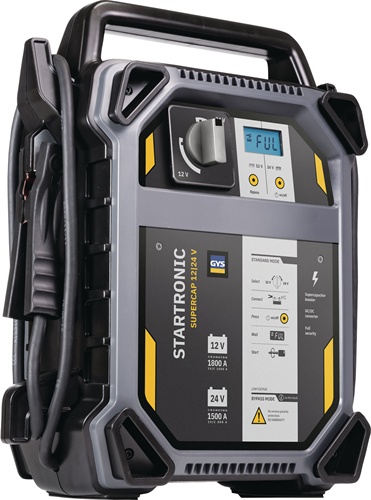 Starthilfegerät SUPERCAP 12/24V 12 V+24V