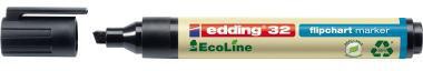 EDDING Flipchartmarker edding 32 EcoLine 1-5mm schwarz edding 32 EcoLine 1-5mm schwarz