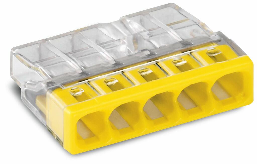 WAGO COMPACT 5er, 0.5 bis 2.5 qmm