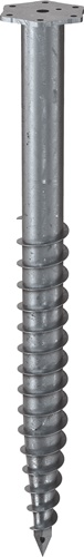 Schraubfundament M L.1300mm D.89mm Gew.M