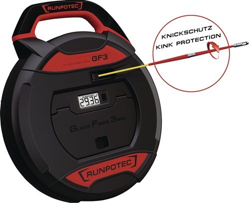 Kabeleinziehgerät GF3 Band-L.20m Biege-R