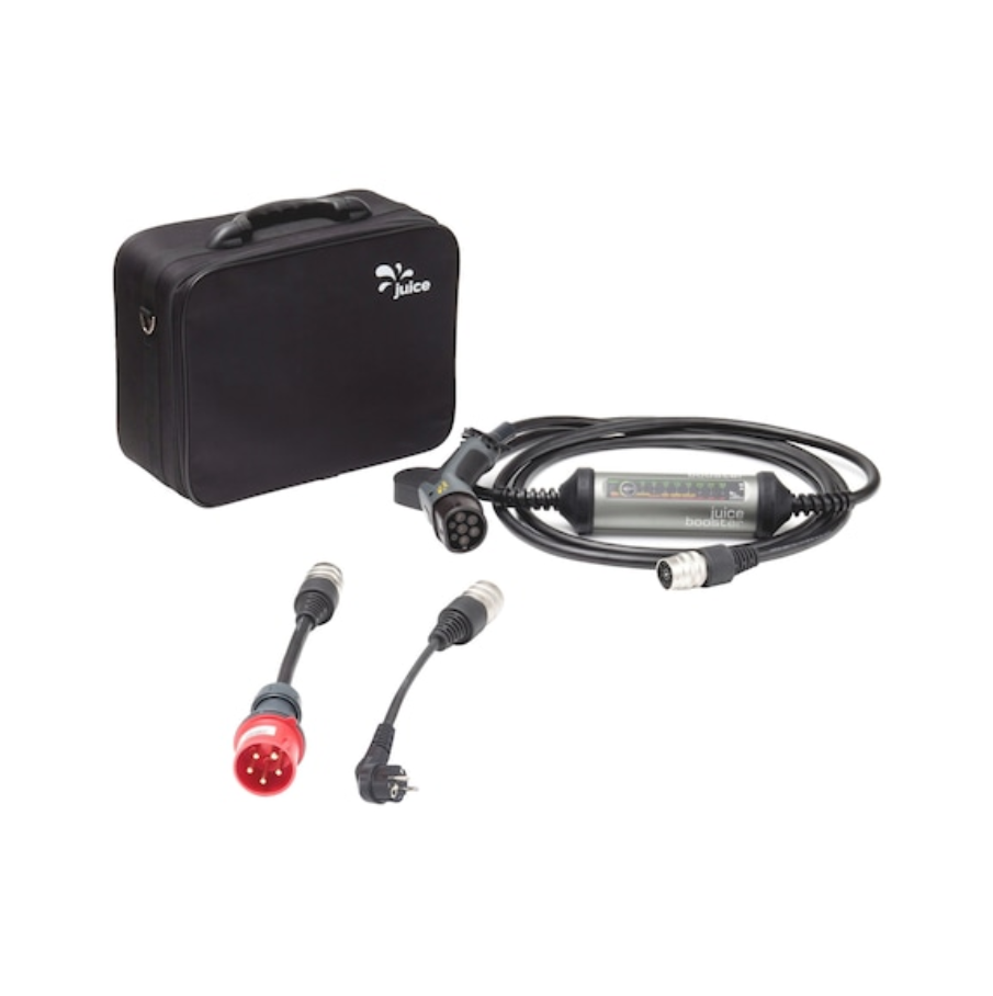 Mobile Ladestation Juice Booster 2 / Ladekabel Set Universal für die Notladung