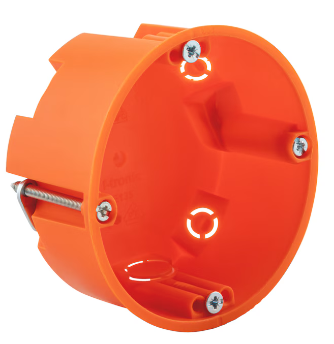 Ø68 mm Hohlwand-Gerätedose flache Bauform