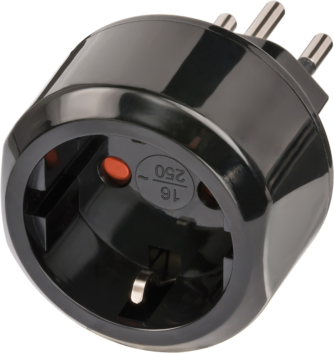 Reisestecker Adapter, Steckdosenadapter Reise (für Schweiz Steckdose und Euro Stecker)