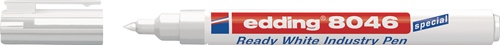 Industrie-Permanentmarker 8046 weiß Stri