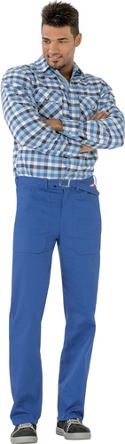 Bundhose BW 290 Gr.46 kornblumenblau PLA