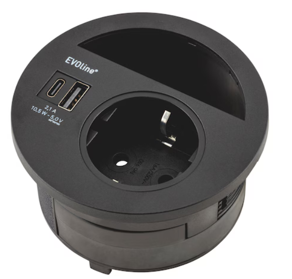 Einbausteckdose EST-6