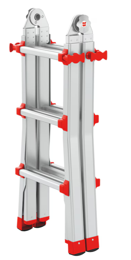 Alu-Profi-Teleskopleiter I 4x3 Stufen