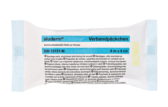 aluderm® Verbandpäckchen DIN mittel I 1003372