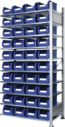 Steckregal H2000xB1000xT400mm Anbauregal