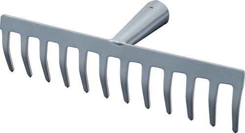 Straßenrechen Arbeits-B.295mm Zinken-L.5