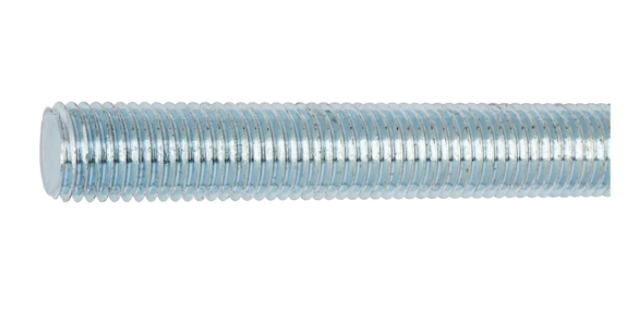 M2x1000 Gewindestange I verzinkt blau passiviert