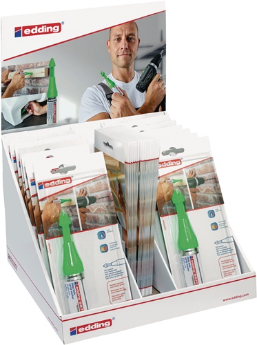 Bohrloch-Spraymarker-Display neongrün Dü