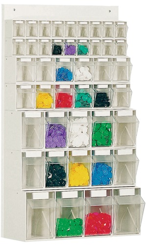 Klarsichtmagazin H960xB600xT185mm 18 x A