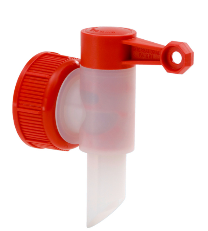 Ausgusshahn DN 45 Gewinde für 5L und 10L-Kunststoffkanister