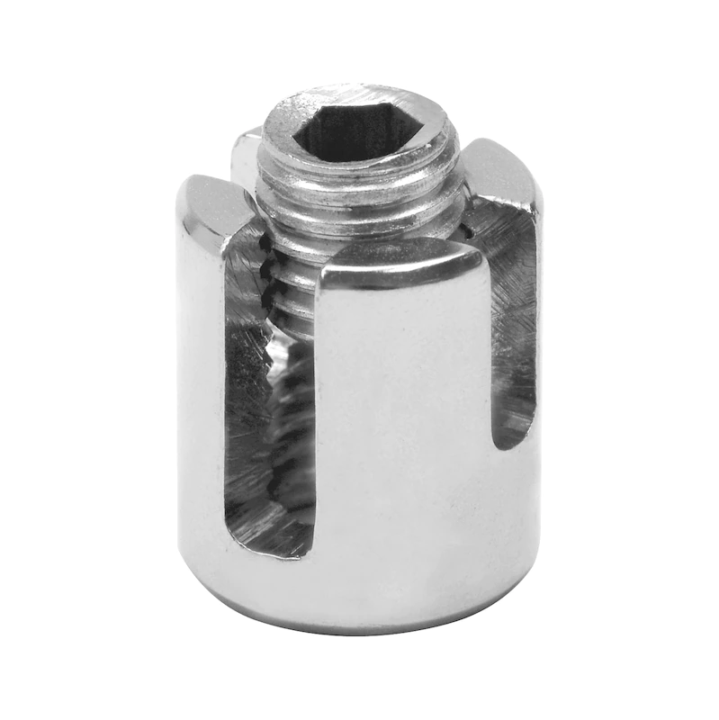 Geschlossene Drahtseil-Kreuzklemmen A4