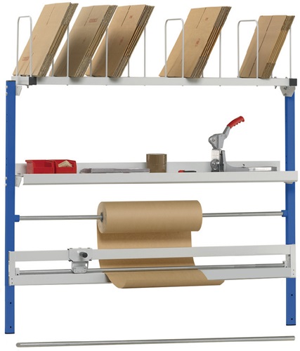 Packtischanbausystem f.Packtischbreiten