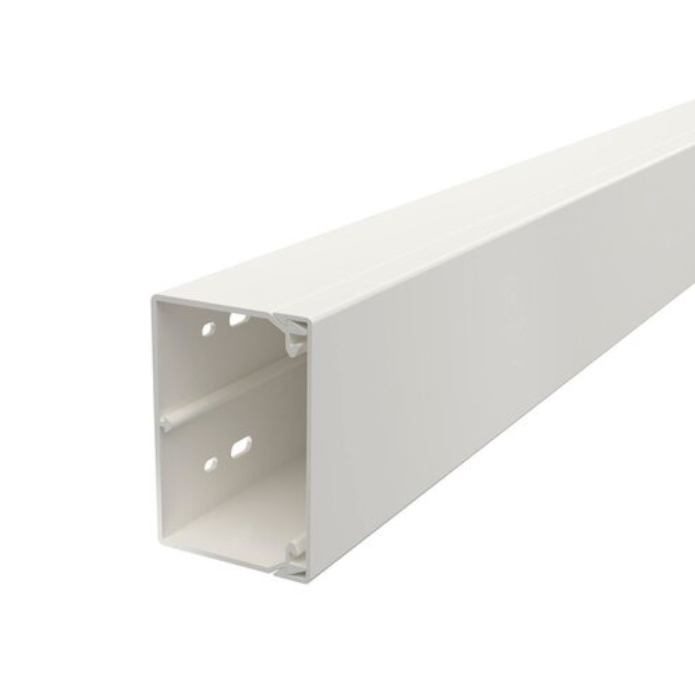 OBO WDK60090RW Wand/Deckenkanal 60x90 (2 m) PVC m.Bodenlochung 6191207