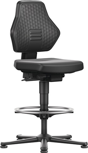 Arbeitsdrehstuhl Air Flow Bodengleiter+F