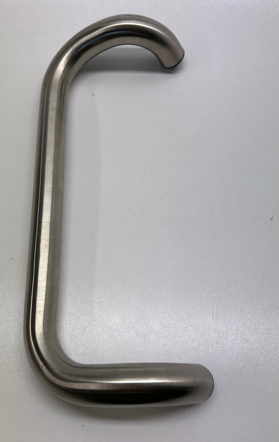 Stoßgriff Edelstahl 350mm gebogene Form I LL8003