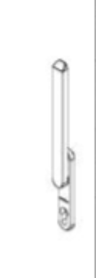 HS Handhebel a flach ws (VE=1) /RG149