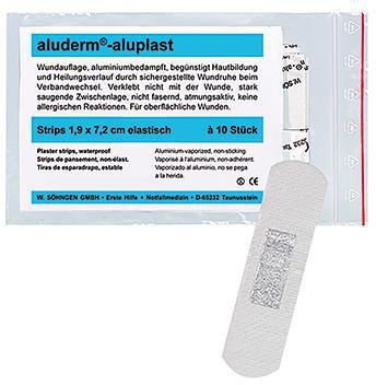 ALUDERM Wundpflaster aluderm® aluplast 1,9 x 7,2 cm (B x L) aluderm® aluplast 1,9 x 7,2 cm (B x L)