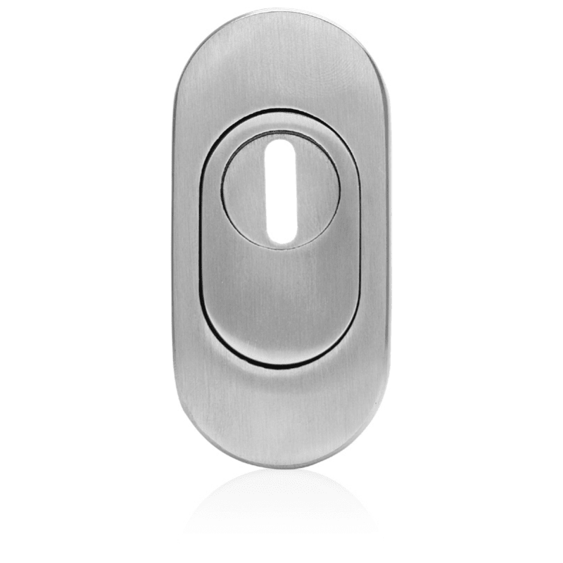 Schutzrosette blaugelb ZA PZ oval