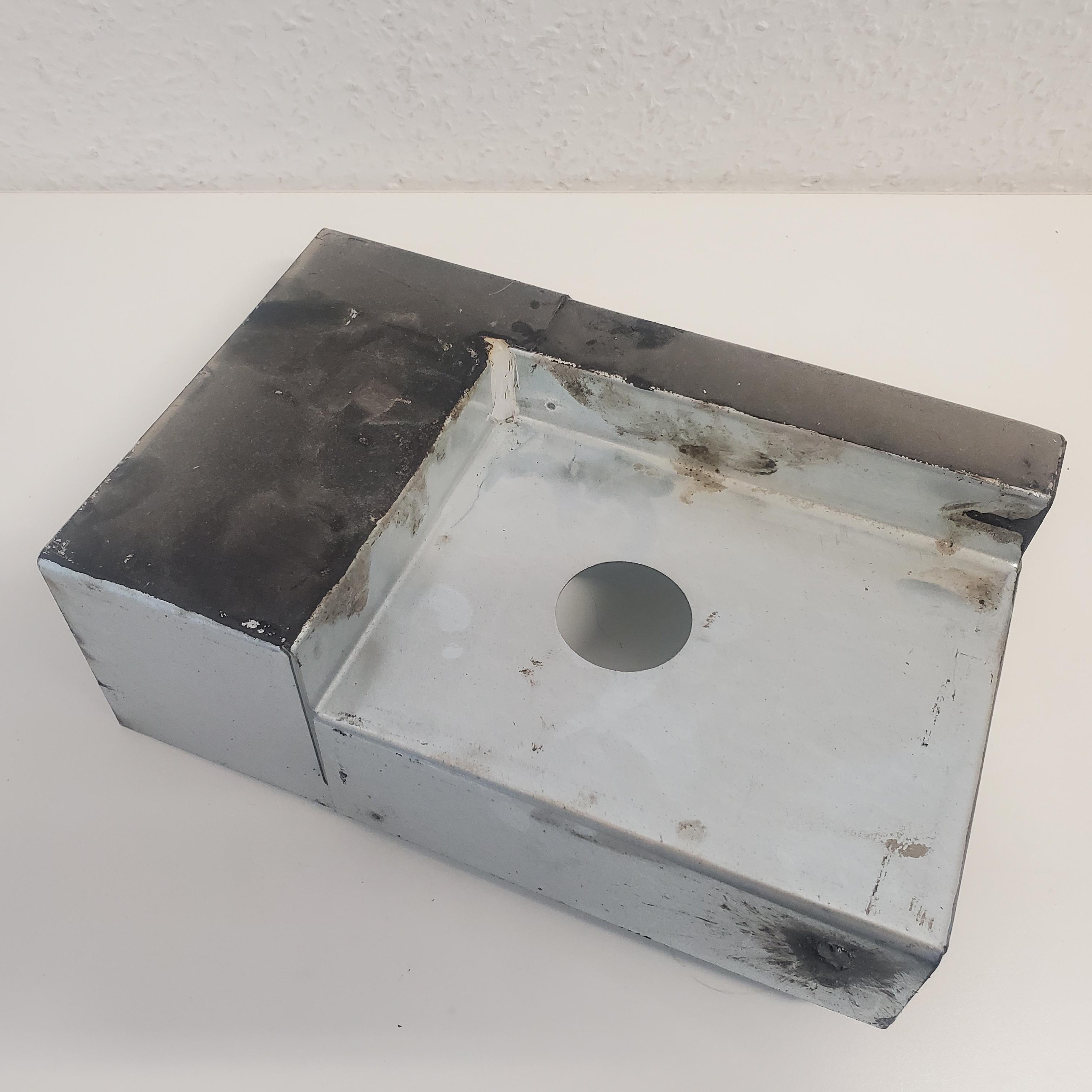 Eckblech Kopfseite links