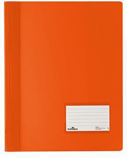 DURABLE Schnellhefter DURABLE DURALUX® TRANSLUZENT DIN A4 Überbreite PVC orange