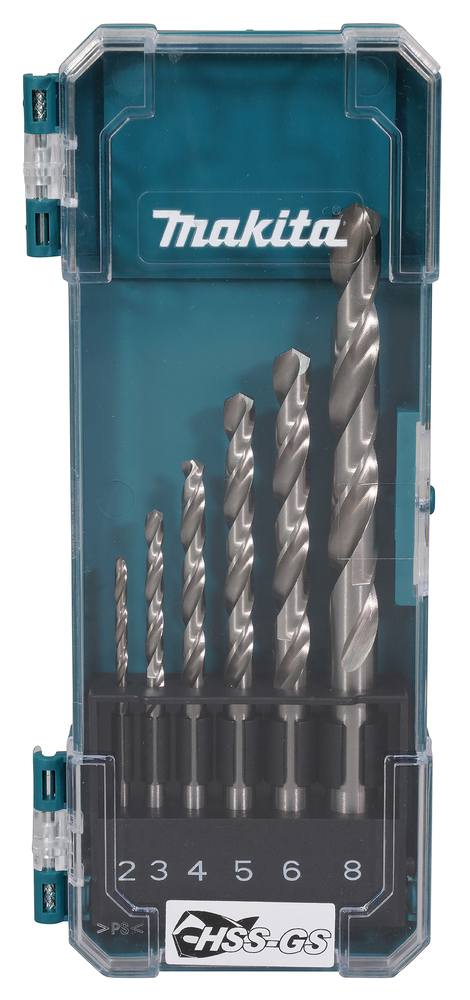 D-78346 Bohrer-Set 6-tlg. HSS-GS