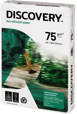 DISCOVERY Kopierpapier Discovery DIN A4 75g/m² holzfrei 4fach Lochung weiß 500 Bl./Pack.