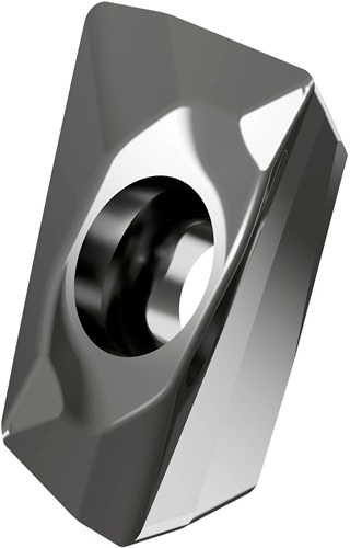 PRAMET Fräswendeschneidplatte ISO ADEX 160604FR-FA:HF7 Bohrungs-D. 4,5mm Farbe Silber