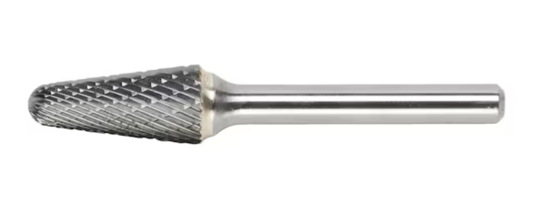 10x20 mm Hartmetall Frässtift Zahnung MX (Rundkegelform)