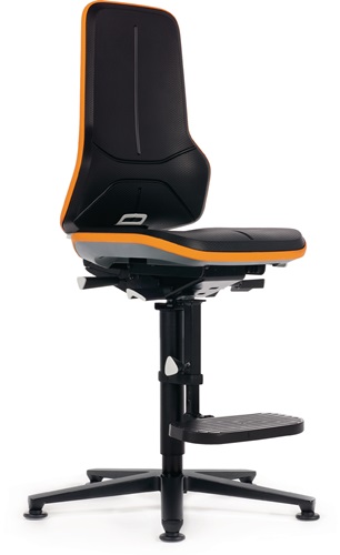 Arbeitsdrehstuhl Neon Bodengleiter+Aufst