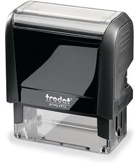 TRODAT Textstempel trodat® Printy 4913 57 x 21 mm (B x H) individuelle Textplatte schwarz