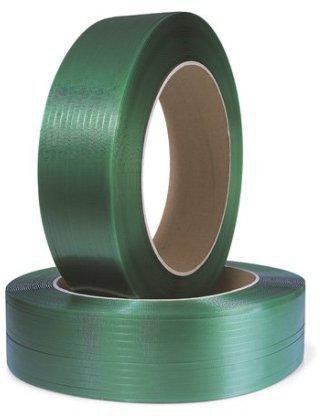 TRANSPAK Umreifungsband  Bandbreite19xStärke0,8mm Länge 1200m Polyester-/PET grün geprägt