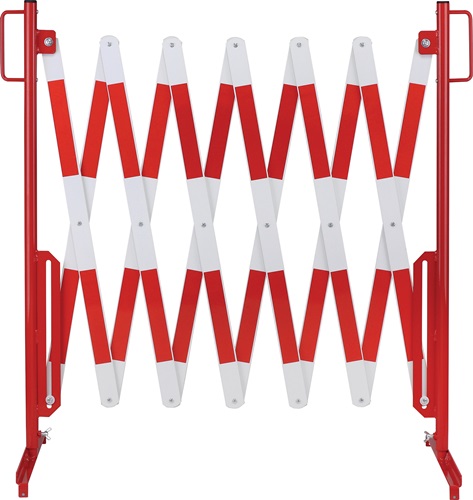 Scherengitter L4000xH1000mm m.Standfuß r