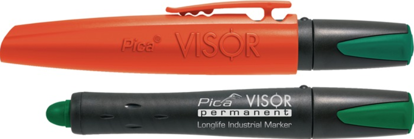 Industriemarker Visor permanent "grün" wasserfest PICA