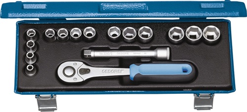 Steckschlüsselsatz 30 JMU-10 16-tlg.3/8