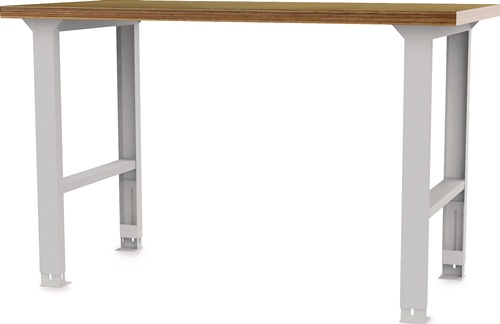 Werkbank B1500xT750xH790-1140mm Buche-Mu