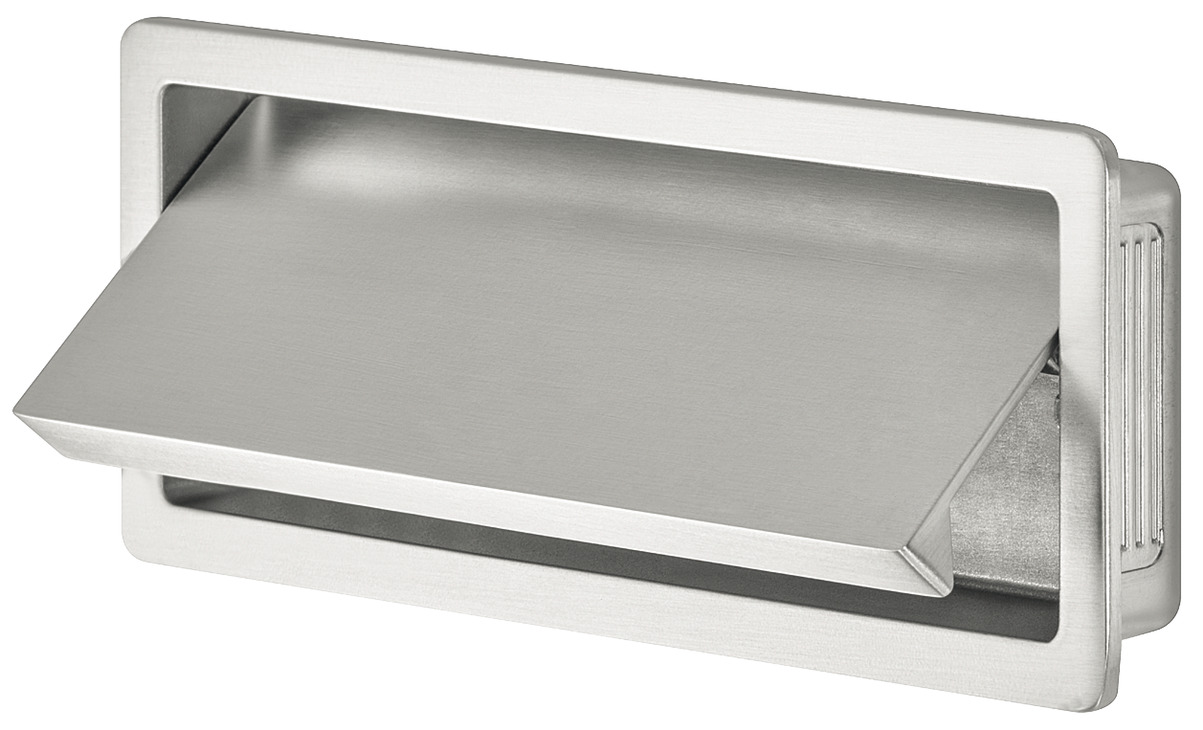 Muschelgriff mit Klappe /Groß