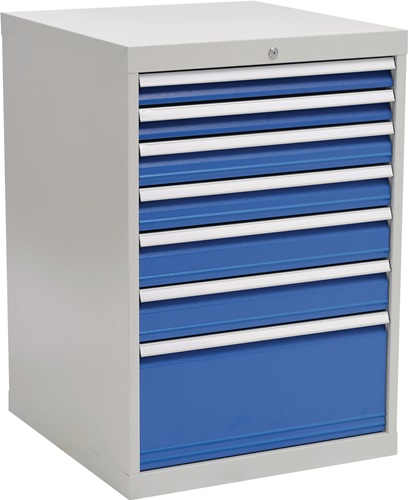 Schubladenschrank H1019xB705xT736mm grau