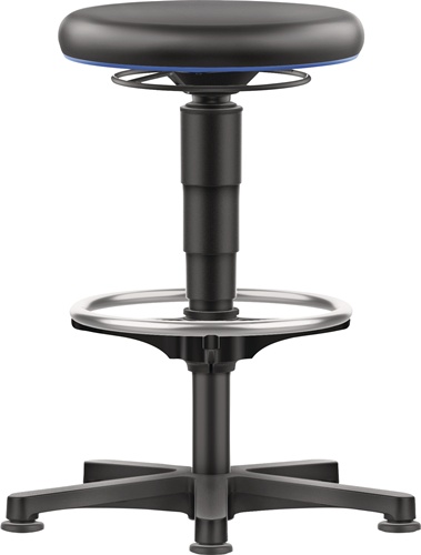 Drehhocker Bodengleiter u.Fußring Integr