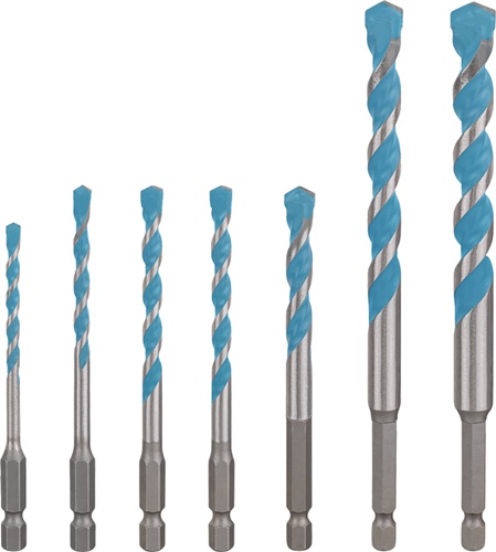 Bohrer-Set EXPERT HEX-9 Multi Constructi