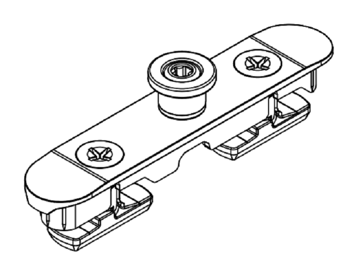 Schüco Mittenverriegelung PRZ VTA 29527400 (VE=750) I RG149