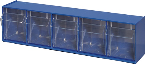 Klarsichtmagazin H164xB600xT134mm 5 x C