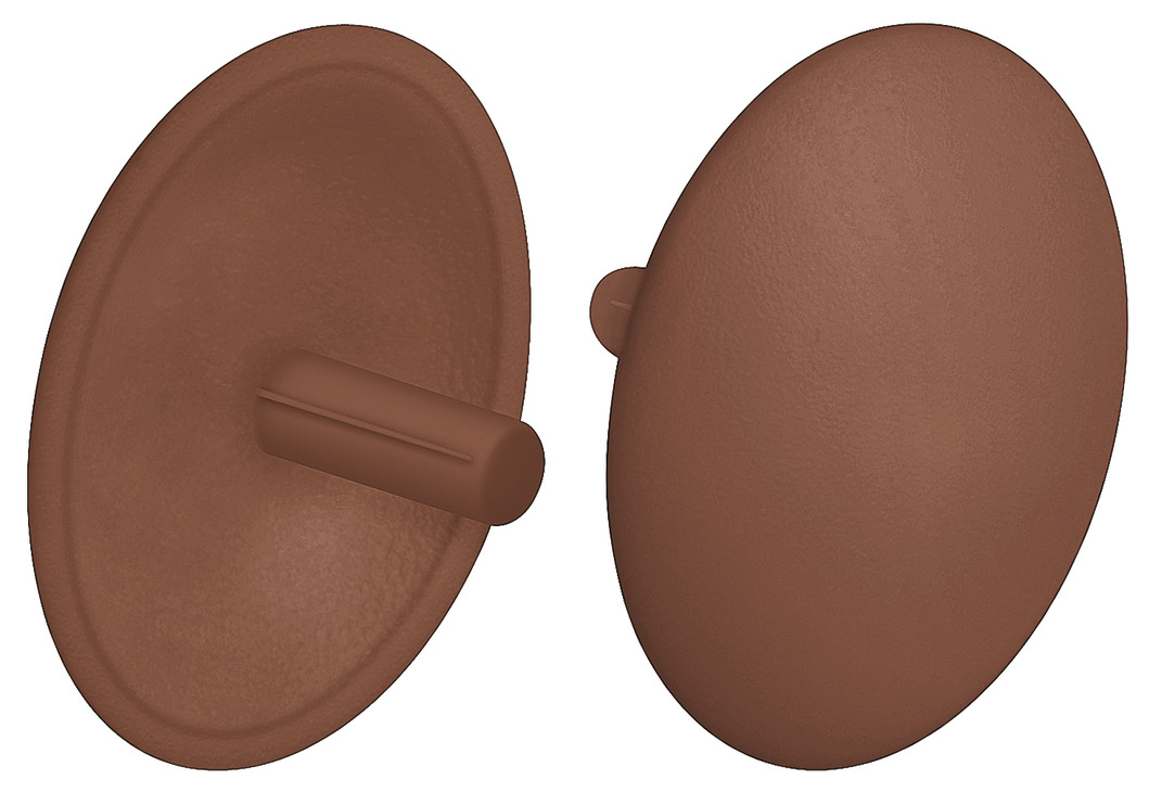 Ø15mm Abdeckkappe in weiß, für Schrauben mit Kopflochbohrung