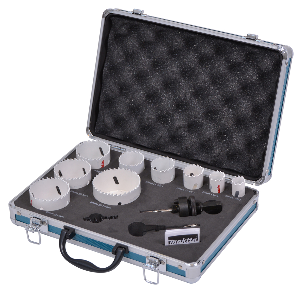 D-47282 Lochsägen-Set Elektriker 12-teilig HSS-BiM