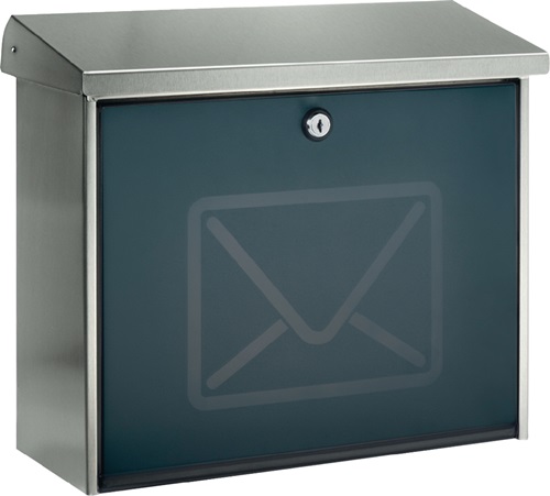 Briefkasten Lucca 3713 Ni Letter H.340mm